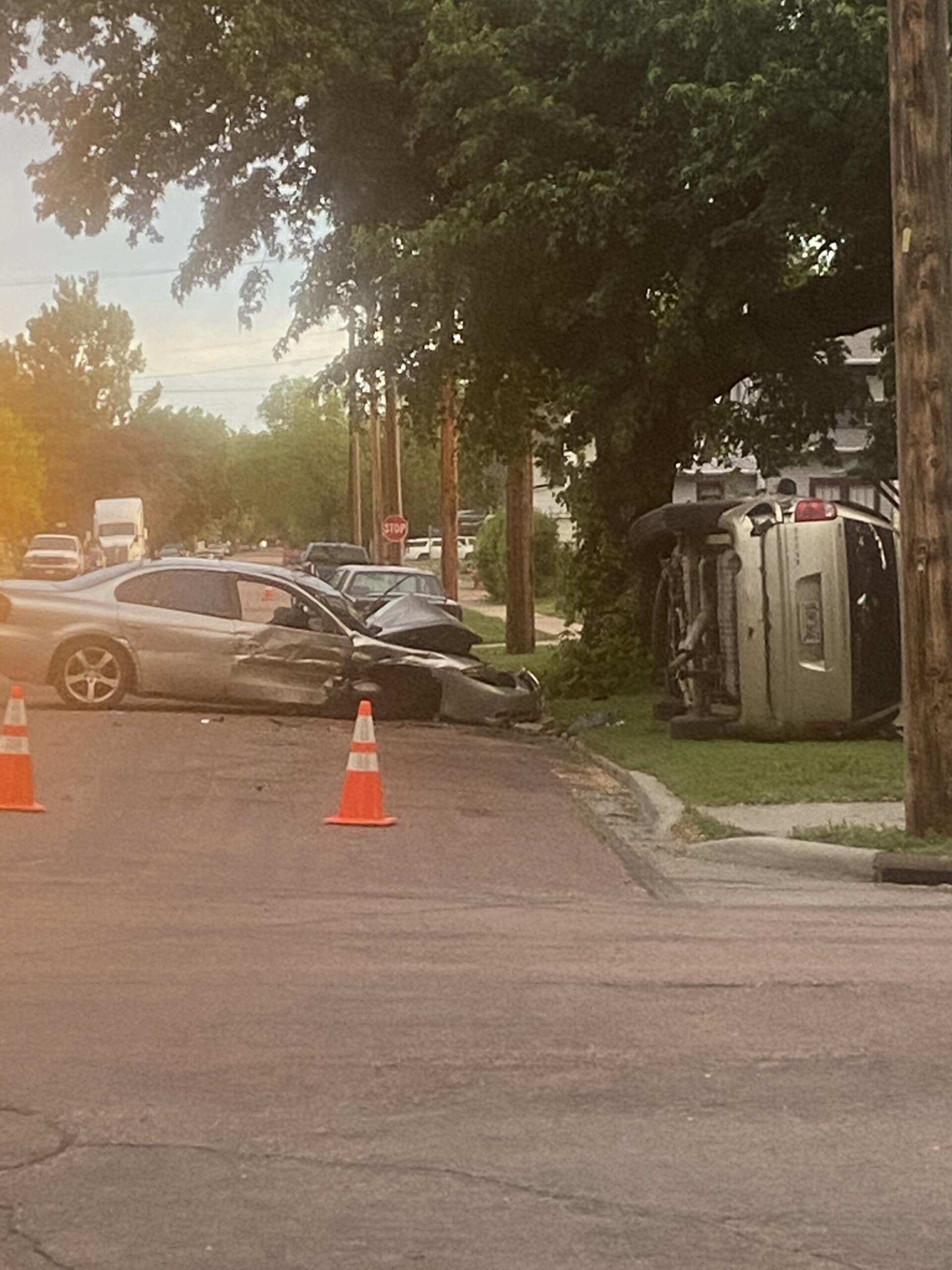 Overnight Rollover Accident Causes Closure Of Mitchell Street KMIT