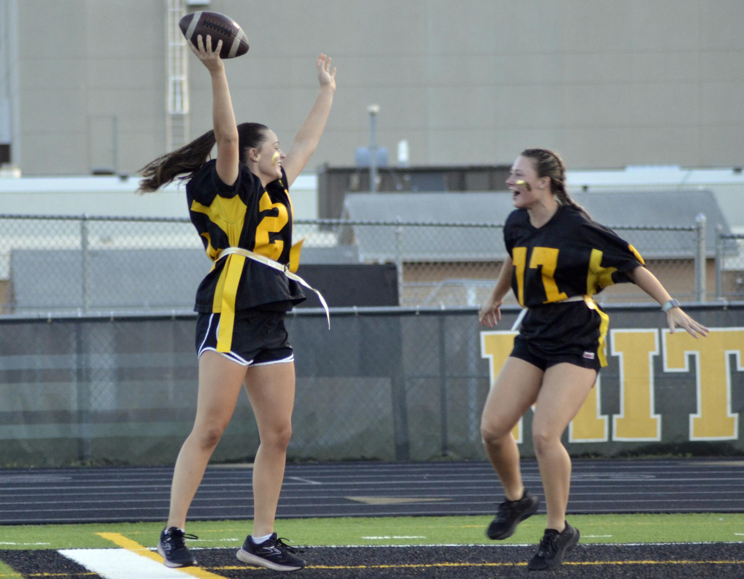 Mitchell High School Powder Puff Football 2021 KMIT 105.9 FM