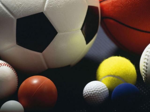 various balls from different sports