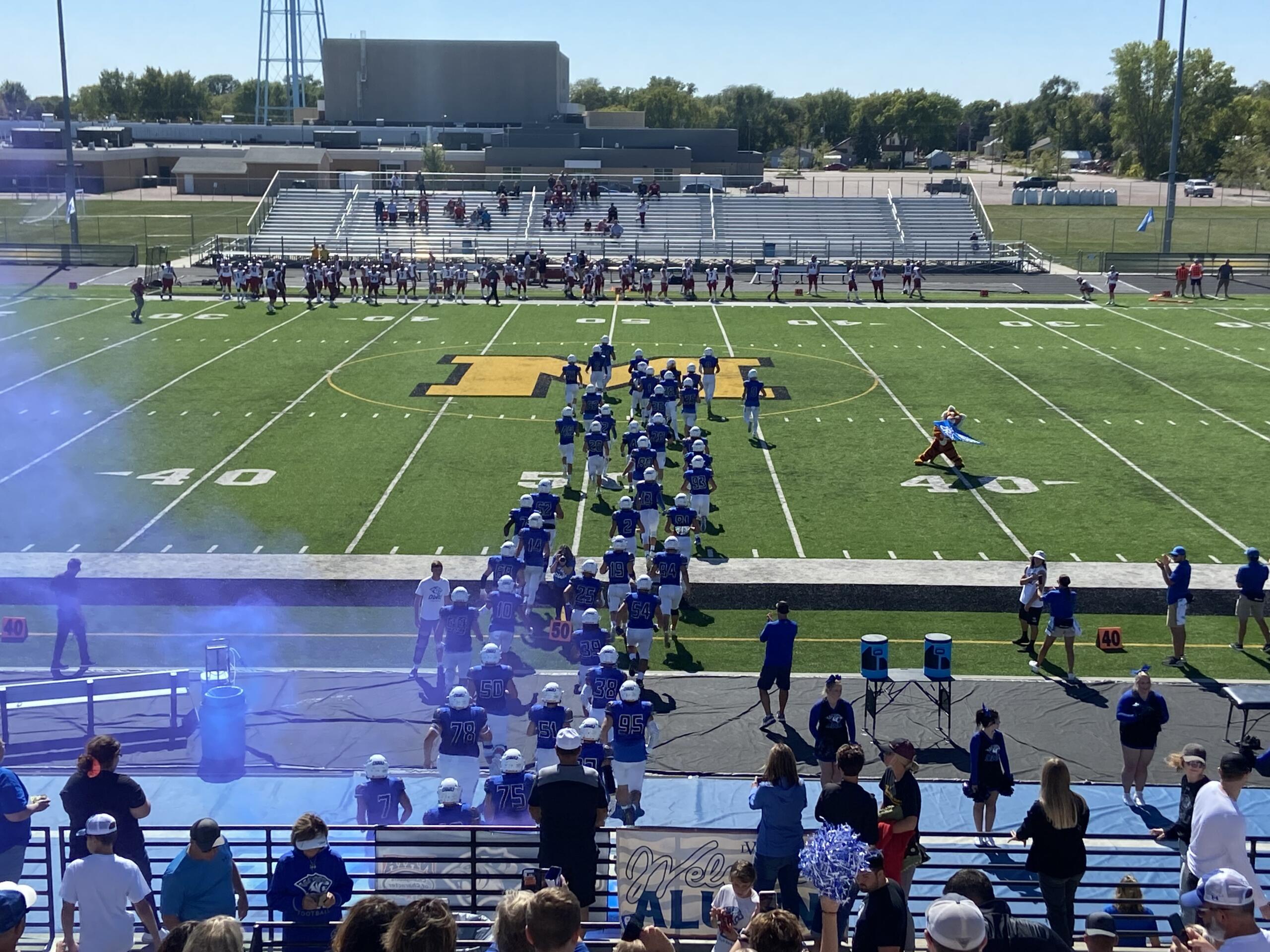 Dakota Wesleyan fullback Matt Schwaerzler battling back after season