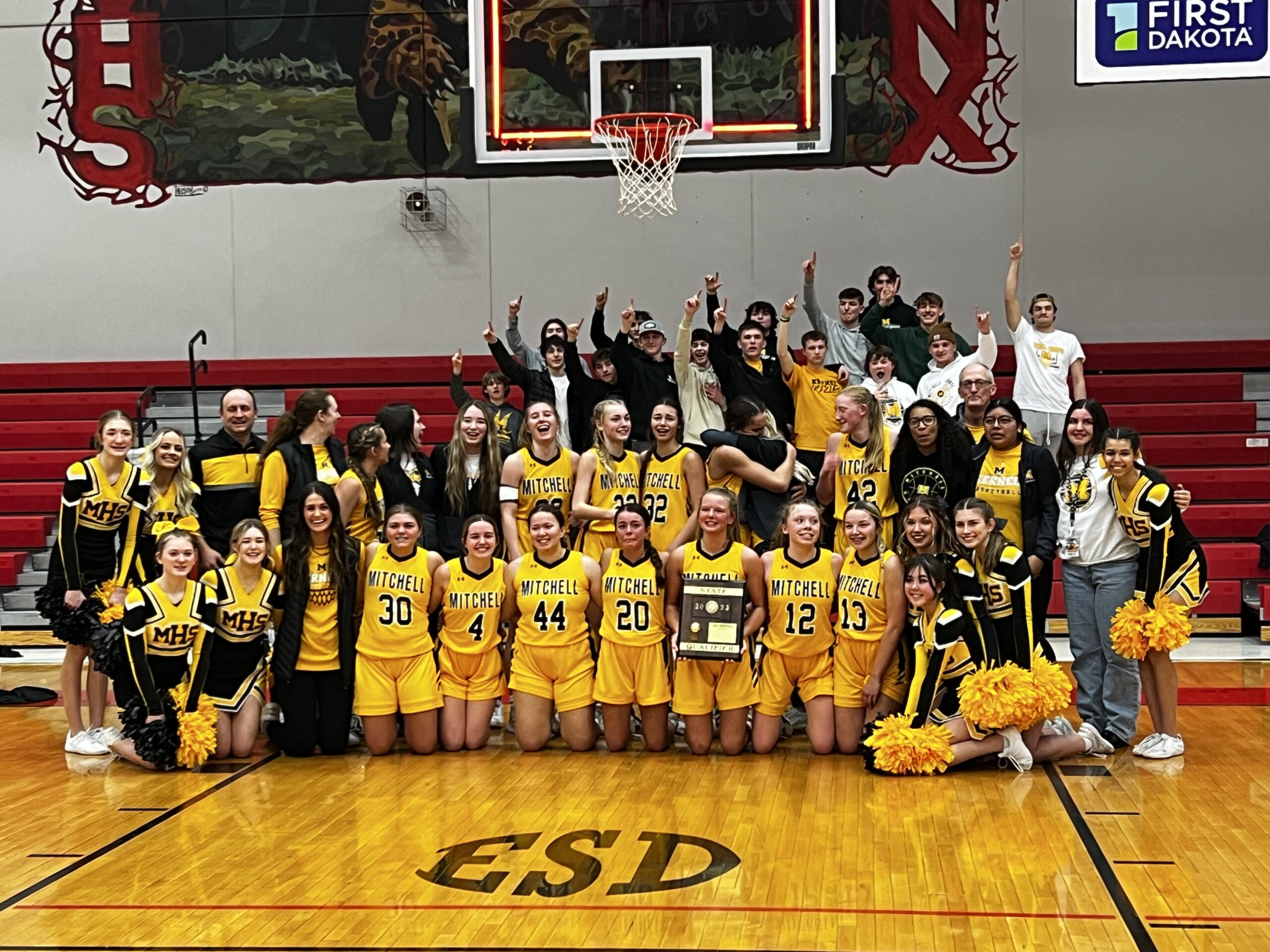 Kernels girls basketball upsets Brandon Valley to head to state (VIDEO)