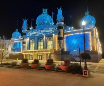 Corn Palace mural installation Mitchell South Dakota Corn Palace mural season corn deadline Corn Palace 2026 theme 250 Years of America mural Jeff Hanson Corn Palace corn cob mural process seasonal contractor needed Corn Palace third-party mural contractor South Dakota public art installation