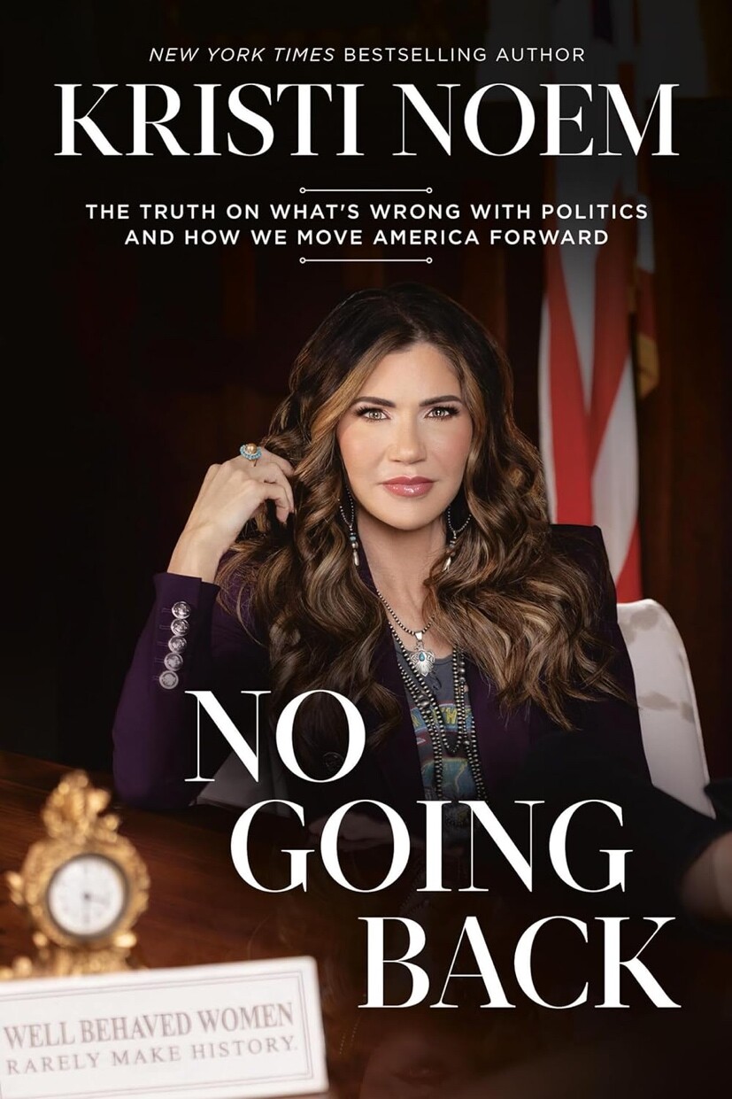 Governor Noem to release second book later this year