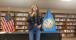 Former Governor Kristi Noem travel expenses President Trump campaign South Dakota governor political expenses personal expenses state funds travel-related costs public scrutiny governor's travel spending political spending controversy South Dakota governor's office travel bill reports