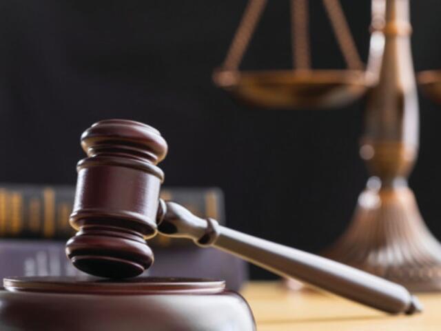Gavel and scales of justice