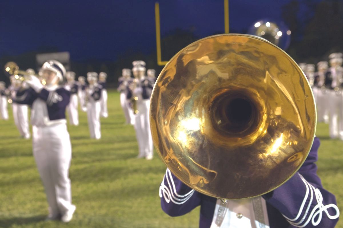 Mitchell High School marching band Pursuit of Excellence marching band competition Mitchell band Desperado show Mitchell marching band second place best color guard Mitchell High School new marching band director Mitchell Mitchell marching band homecoming performance Marshall Minnesota band competition results high school marching band competitions 2025 Mitchell band Iowa competition October 4
