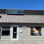 Big Friend Little Friend outside of building