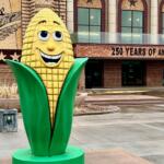 The Chamber Courtyard in downtown Mitchell, located across from the Corn Palace, will host student-run storefront businesses during the summer tourism season as part of the Mitchell Student Business Competition.