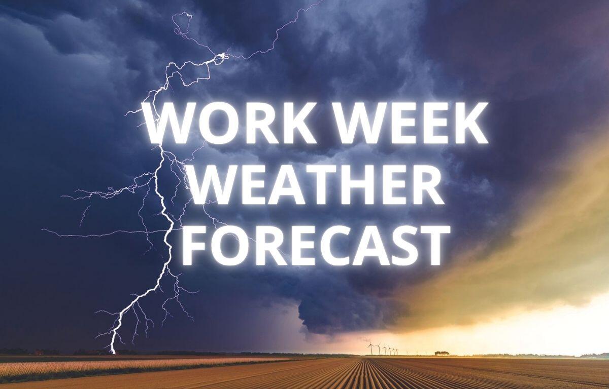 Thunderstorms expected this week