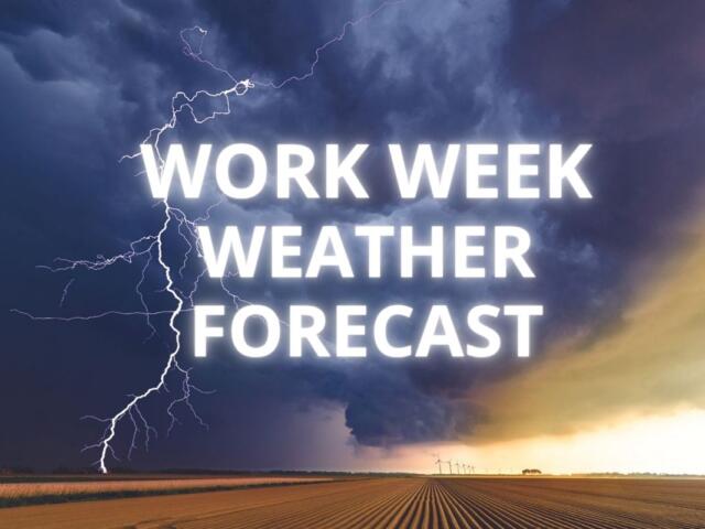 Thunderstorms expected this week