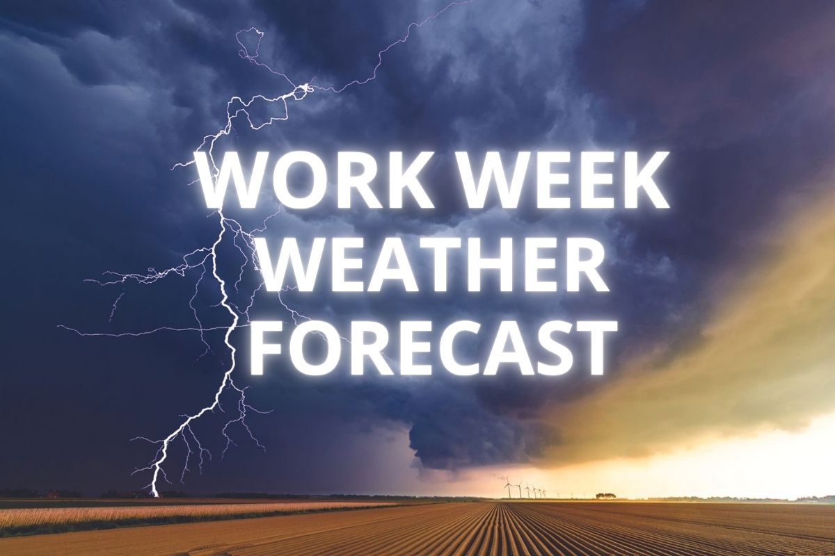 Thunderstorms expected this week