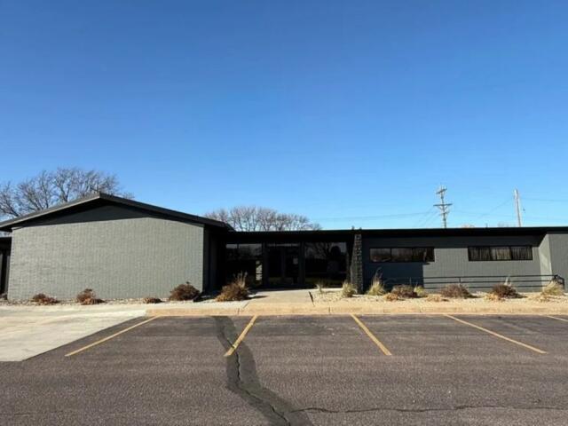 Old Bank building renovated for office space in Mitchell SD.