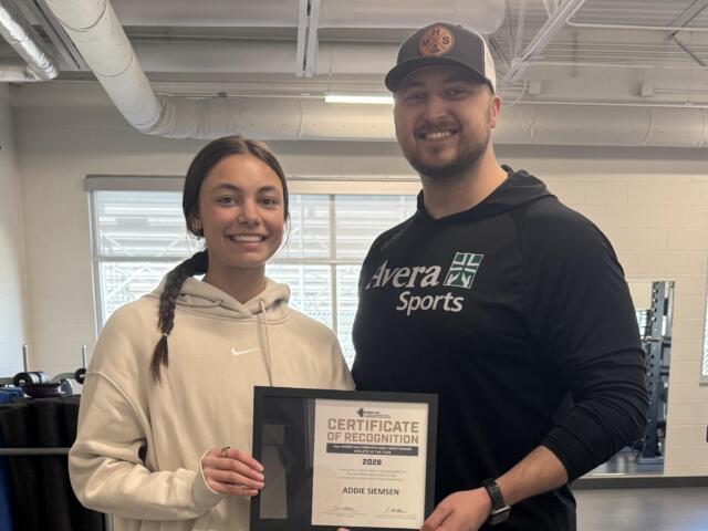 Addie Siemsen and James Dougherty