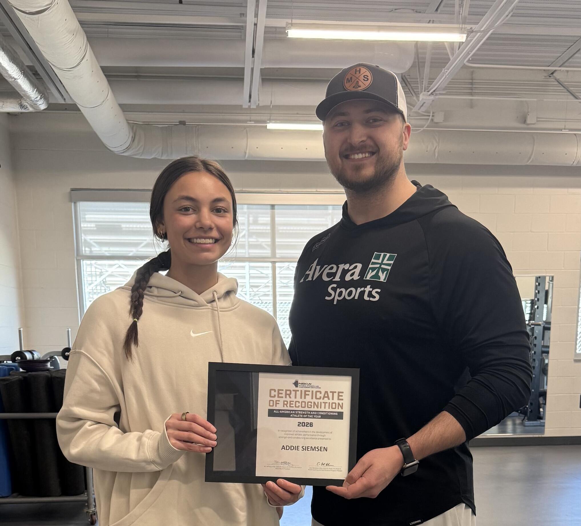 Addie Siemsen and James Dougherty