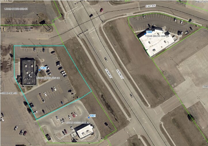 Proposed site of thee Mabee Eye Clinic at 1301