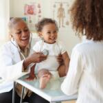 Mom, Baby, and Doctor