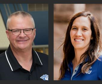 Dan Wagner and Rachel Giblin