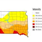 Drought conditions in South Dakota the week of May 28th, 2026