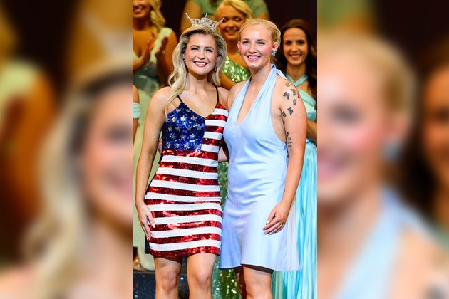 Laney Titze at the opening night of the Miss South Dakota pageant.