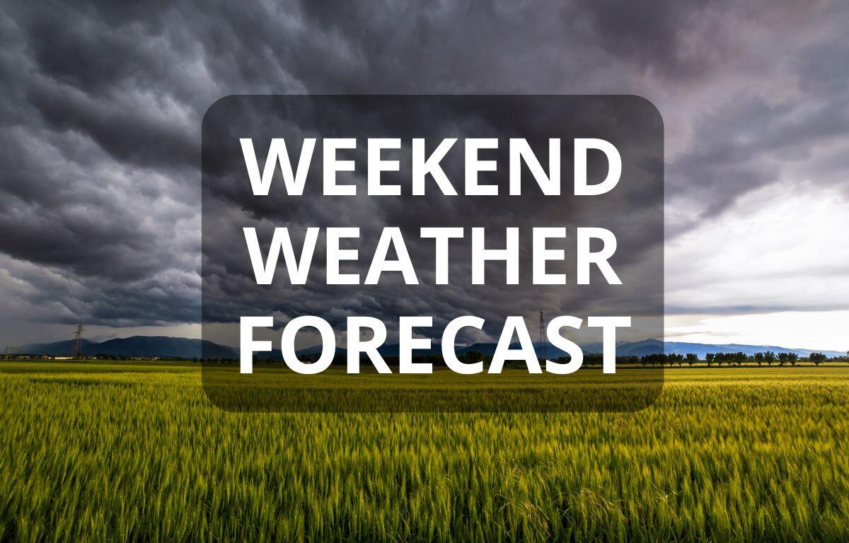 Weekend weather bringing potential storms on Sunday
