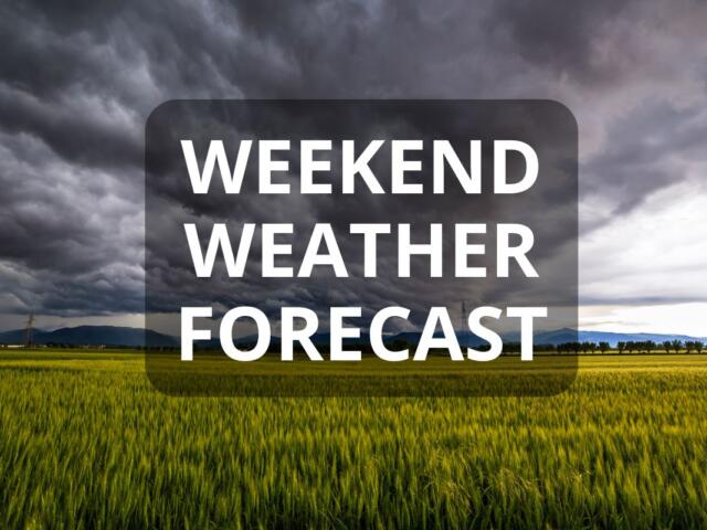 Weekend weather bringing potential storms on Sunday