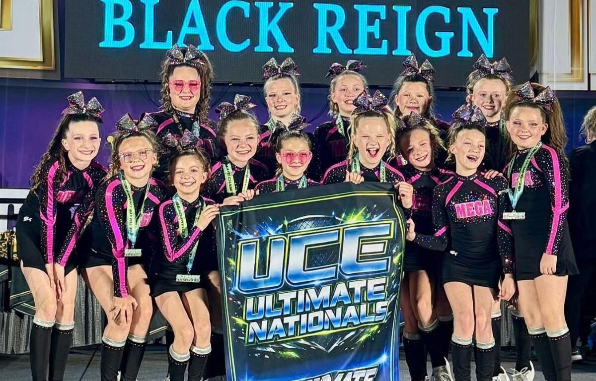 Mega Cheer Black Reign brings home a National Championship