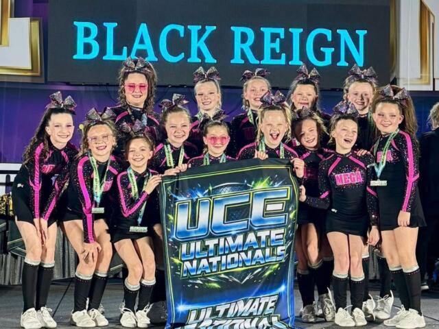 Mega Cheer Black Reign brings home a National Championship