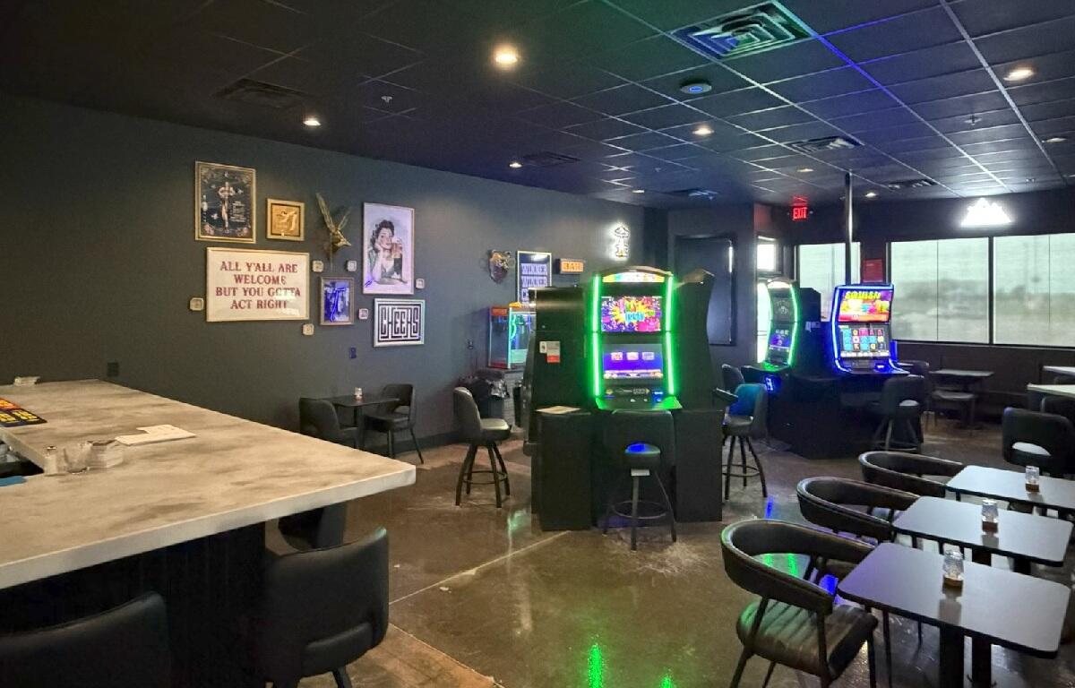 The new Rookie's Casino long-term playing room at Blarney's.