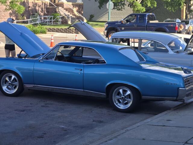 Classic Pontiac GTO on display
