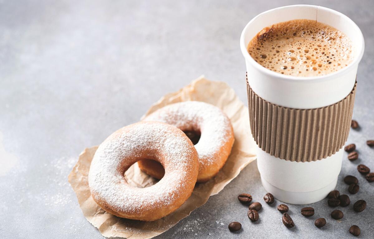 The traditional ring-shaped donut is an American creation.