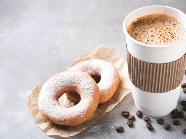 The traditional ring-shaped donut is an American creation.