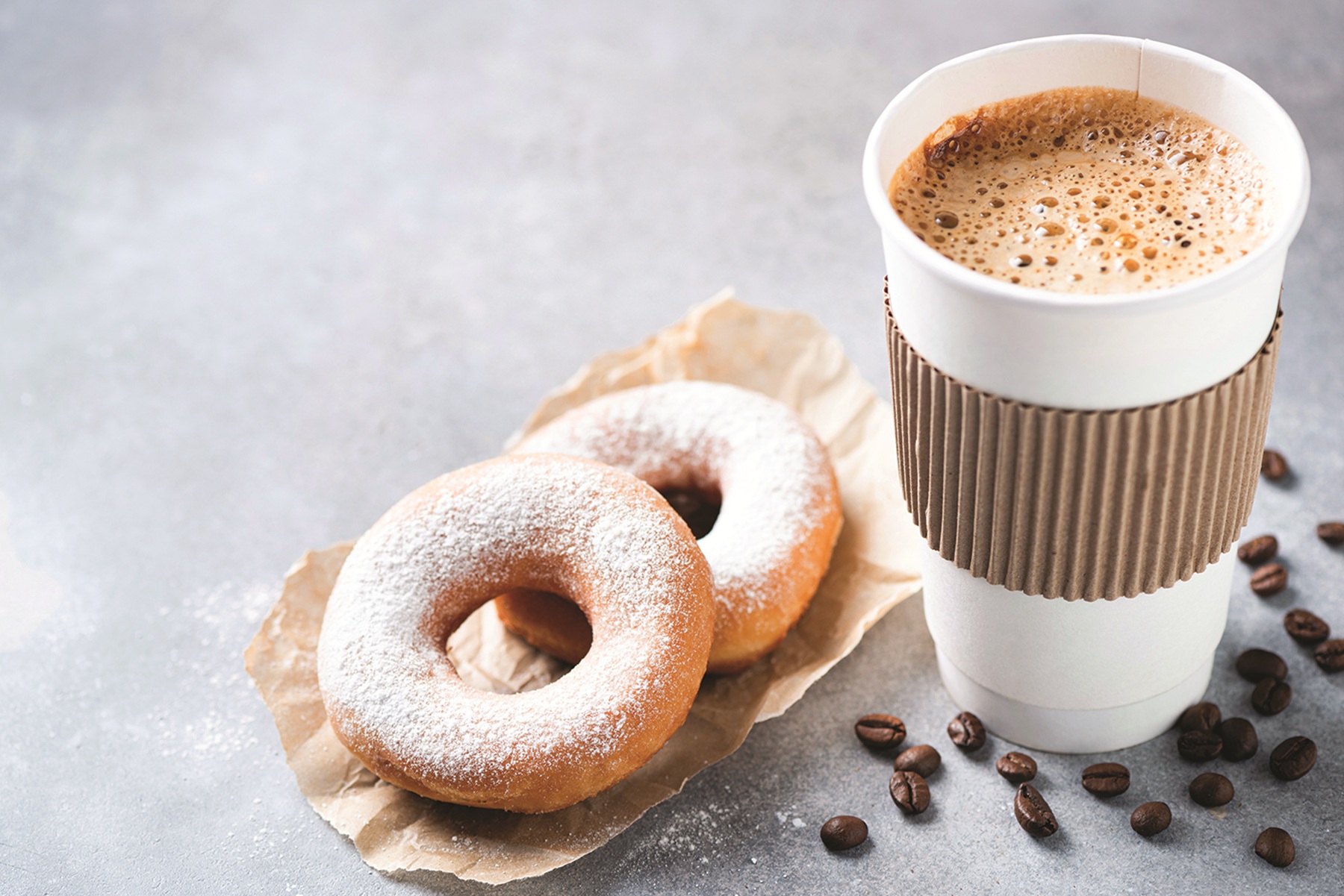 The traditional ring-shaped donut is an American creation.