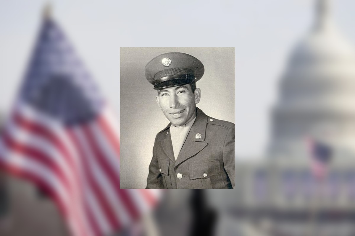 PFC Alvin Spider in Army dress uniform