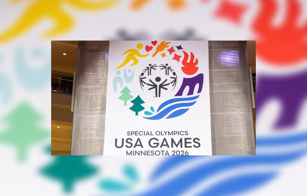 Logo for 2026 Special Olympics USA Games in Minnesota.