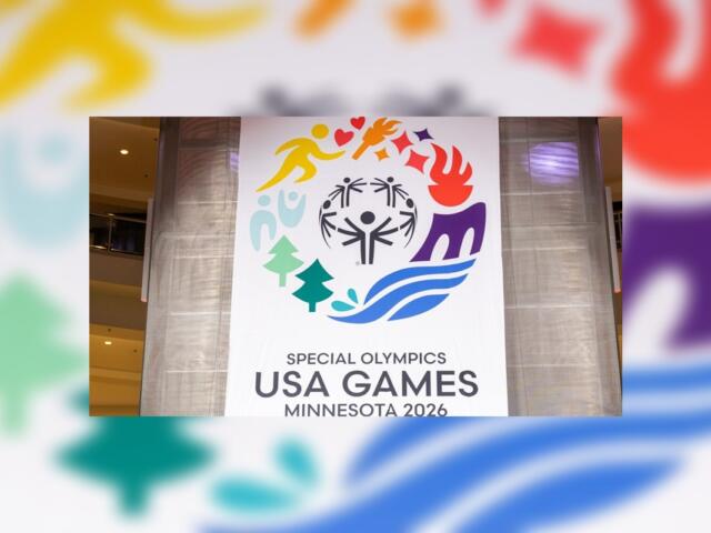 Logo for 2026 Special Olympics USA Games in Minnesota.