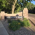 The entrance to Mitchell's Hitchcock Park.