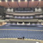 View of Performing Center seats from the stage.