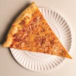 Slice of cheese pizza