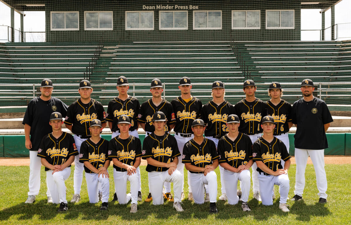 Photo of the Post 18 Legion Baseball team in Mitchell, SD