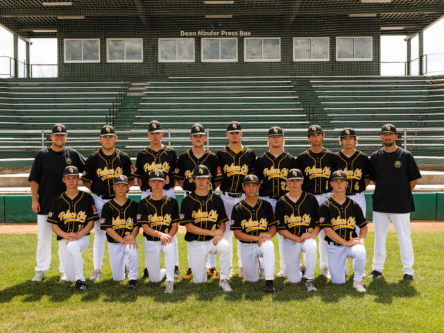 Photo of the Post 18 Legion Baseball team in Mitchell, SD