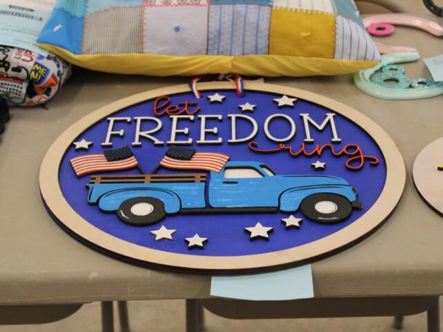America 250 artwork at Aurora County 4-H Achievement Days