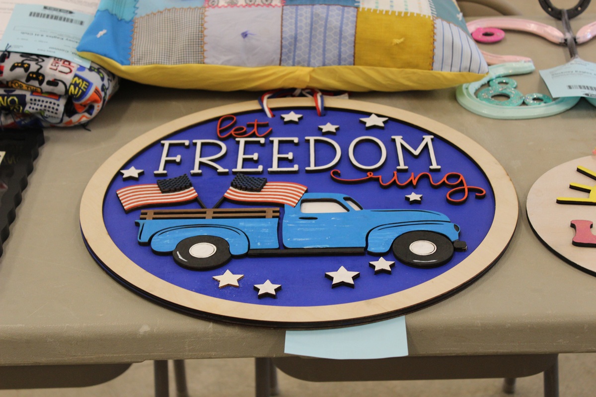 America 250 artwork at Aurora County 4-H Achievement Days