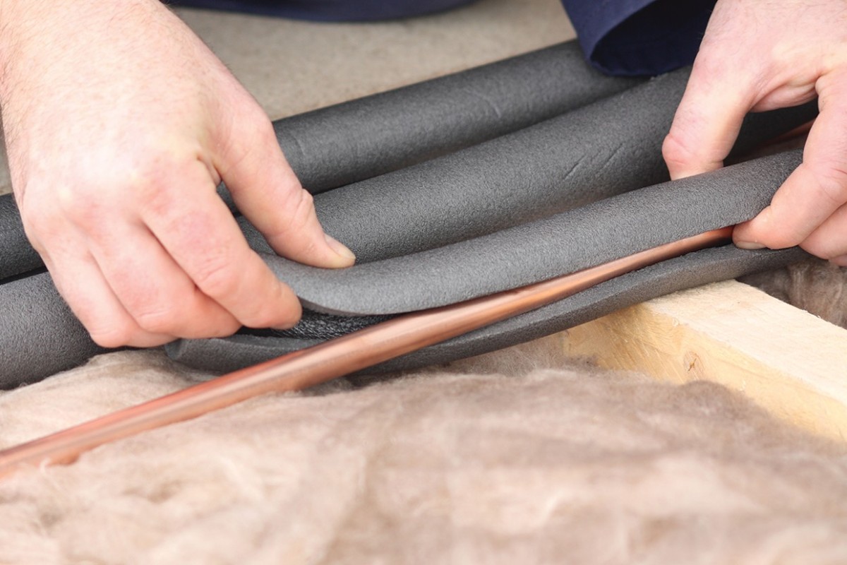 Insulating pipes (Metro Creative Services)