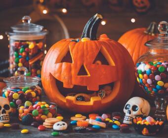 Pumpkin and Decorations
