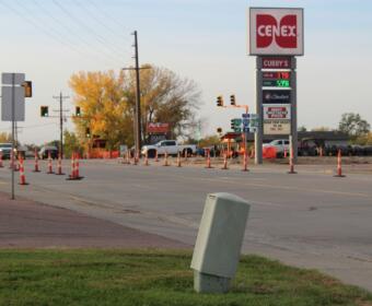 Traffic signal upgrades to affect Highway 37 intersection in Mitchell through Nov. 13