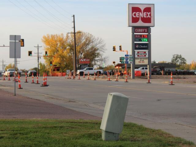 Traffic signal upgrades to affect Highway 37 intersection in Mitchell through Nov. 13
