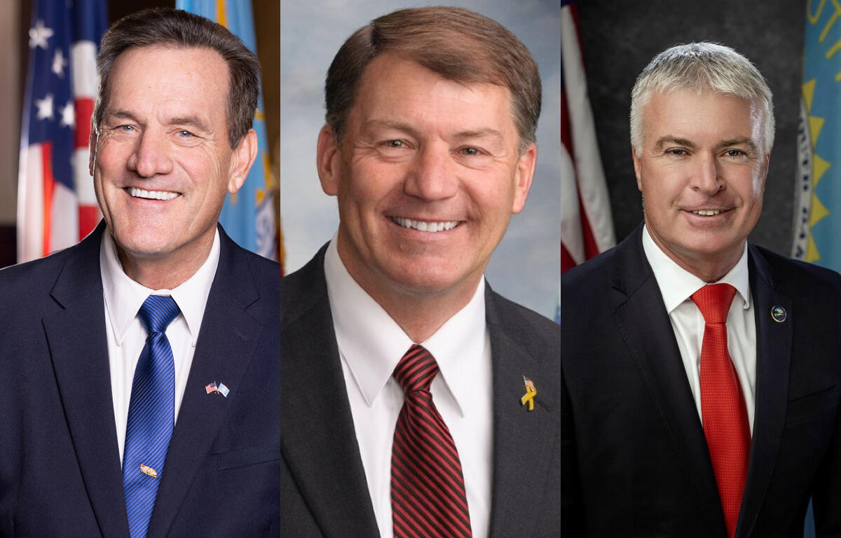 Rhoden, Rounds and Jackley Campaign Bus Tour Stopping in Mitchell Oct. 28