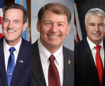 Rhoden, Rounds and Jackley Campaign Bus Tour Stopping in Mitchell Oct. 28