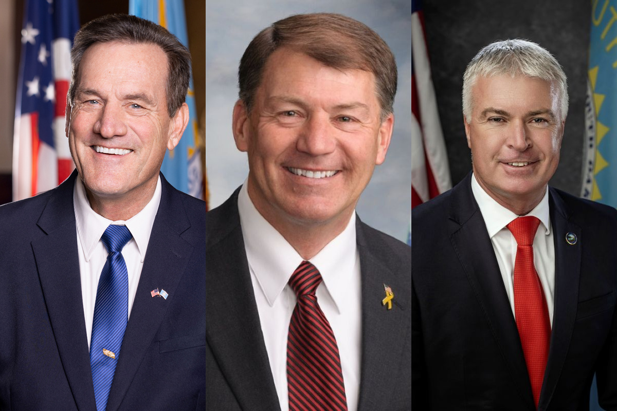 Rhoden, Rounds and Jackley Campaign Bus Tour Stopping in Mitchell Oct. 28